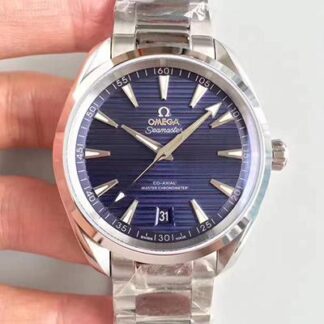 AAA Replica Omega Seamaster Aqua Terra 150M Co-Axial Master 220.10.41.21.03.001 VS Factory Deep Blue Dial Mens Watch