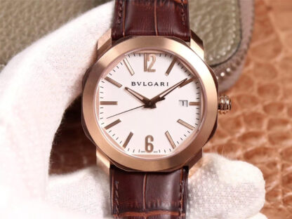 AAA Replica Bvlgari Octo BV Factory White Dial Mens Watch