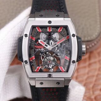 AAA Replica Hublot Masterpiece Tourbillon 906.NX.0129.VR.AES13 JB Factory Red Hour Mens Watch