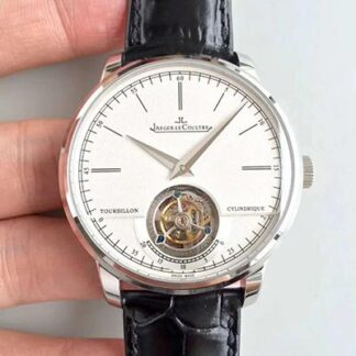 AAA Replica Jaeger-LeCoultre Master 5086420 Tourbillon R8 Factory White Dial Mens Watch