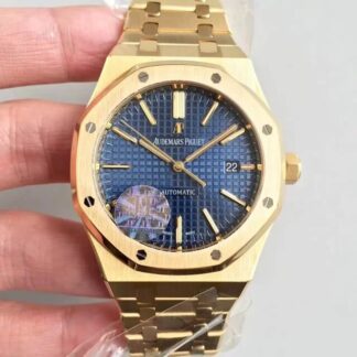 AAA Replica Audemars Piguet Royal Oak 15400OR JF Factory Gold Stainless Steel Mens Watch