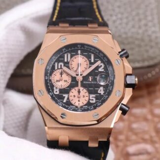 AAA Replica Audemars Piguet Royal Oak Offshore 26470OR JF Factory Rose Gold Mens Watch