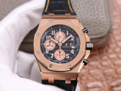 AAA Replica Audemars Piguet Royal Oak Offshore 26470OR JF Factory Rose Gold Mens Watch