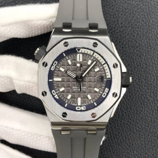 AAA Replica Audemars Piguet Royal Oak Offshore 15720ST.OO.A009CA.01 BF Factory Grey Strap Mens Watch