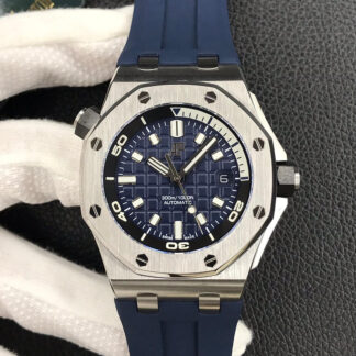 AAA Replica Audemars Piguet Royal Oak Offshore 15720ST.OO.A027CA.01 BF Factory Blue Strap Mens Watch