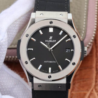 AAA Replica Hublot Classic Fusion 511.NX.1171.LR WWF Factory Titanium Black Dial Mens Watch