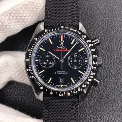 AAA Replica Omega Speedmaster 311.92.44.51.01.003 OM Factory Ceramic Black Dial Mens Watch