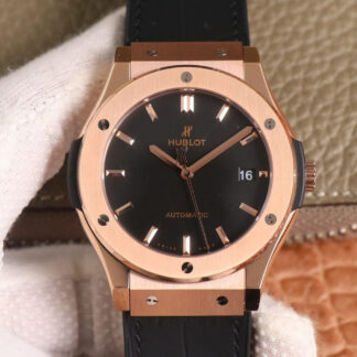 AAA Replica Hublot Classic Fusion 511.OX.1181.LR WWF Factory Rose Gold Case Mens Watch