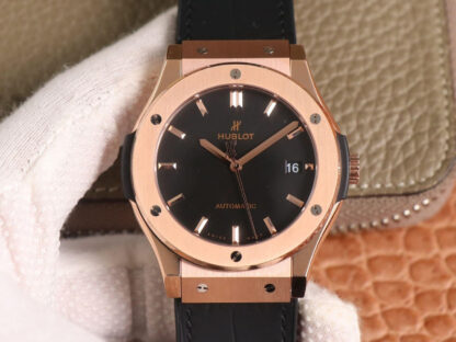 AAA Replica Hublot Classic Fusion 511.OX.1181.LR WWF Factory Rose Gold Case Mens Watch