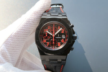 AAA Replica Audemars Piguet Royal Oak Offshore 26186SN.OO.D101CR.01 JF Factory Ceramic Black Dial Mens Watch