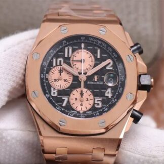 AAA Replica Audemars Piguet Royal Oak Offshore 26470O JF Factory Stainless Steel Mens Watch