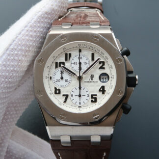 AAA Replica Audemars Piguet Royal Oak Offshore 26170ST.OO.D091CR.01 JF Factory Stainless Steel White Dial Mens Watch