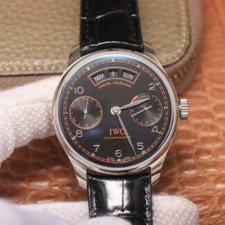 AAA Replica IWC Portugieser Pisa Version YL Factory Black Strap Mens Watch