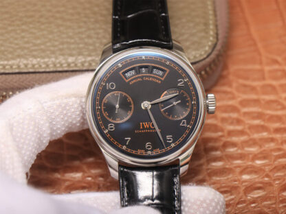 AAA Replica IWC Portugieser Pisa Version YL Factory Black Strap Mens Watch