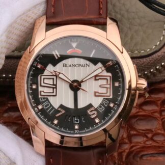 AAA Replica Blancpain L-EVOLUTION 8805-1134-53B Rose Gold Black Dial Mens Watch