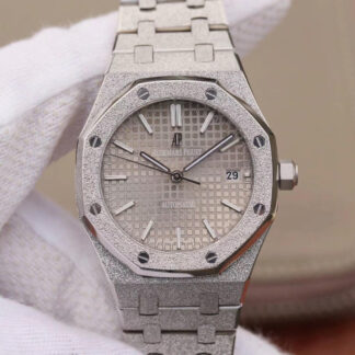 AAA Replica Audemars Piguet Royal Oak 15454BC.GG.1259BC.01 JH Factory Silver Dial Ladies Watch