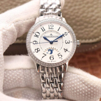 AAA Replica Jaeger LeCoultre Rendez Vous 3448130 ZF Factory White Dial Ladies Watch