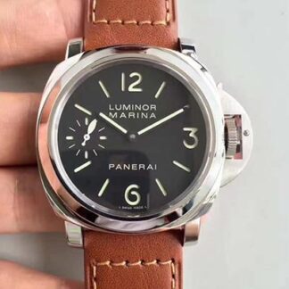 AAA Replica Panerai Luminor Marina PAM111 Noob Factory Swiss ETA6497-2 Black Dial Mens Watch