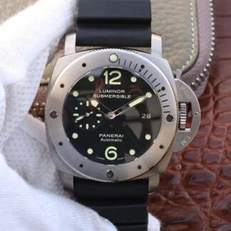 AAA Replica Panerai Luminor Submersible PAM571 VS Factory Swiss ETA7750 Black Dial Mens Watch