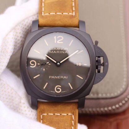 AAA Replica Panerai Luminor PAM386 VS Factory Swiss ETA P9000 Grey Dial Mens Watch