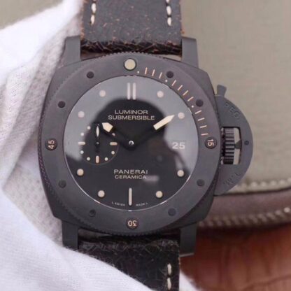 AAA Replica Panerai Luminor Submersible PAM508 VS Factory Swiss ETA P9000 Black Dial Mens Watch