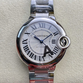 AAA Replica Ballon Bleu De Cartier 33MM W6920071 V6 Factory Stainless Steel White Dial Ladies Watch | aaareplicawatches.is