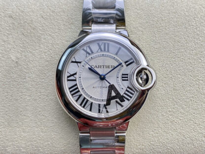 AAA Replica Ballon Bleu De Cartier 33MM W6920071 V6 Factory Stainless Steel White Dial Ladies Watch | aaareplicawatches.is