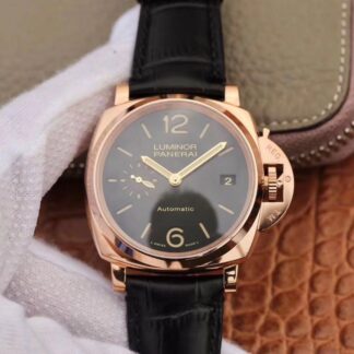 AAA Replica Panerai Luminor Due PAM01029 VS Factory Rose Gold Mens Watch