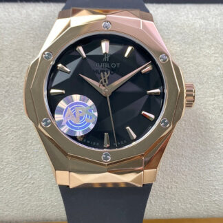 AAA Replica Hublot Classic Fusion 550.OS.1800.RX.ORL19 APS Factory Rose Gold Case Mens Watch