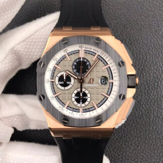 AAA Replica Audemars Piguet Royal Oak Offshore 26416RO.OO.A002CA.01 JF Factory Grey Dial Mens Watch