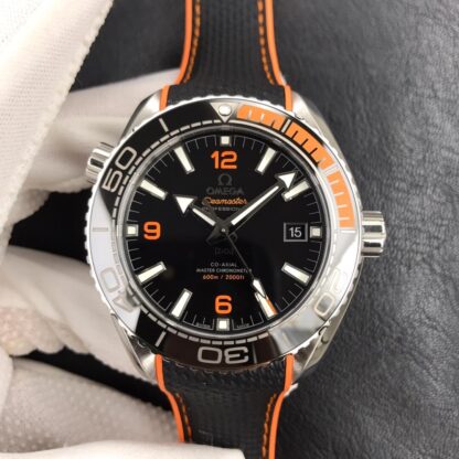 AAA Replica Omega Seamaster 215.32.44.21.01.001 VS Factory Ceramic Black Dial Mens Watch