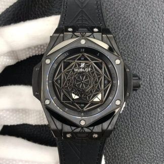 AAA Replica Hublot Big Bang 415.CX.1112.VR.MXM18 WWF Factory Black Strap Mens Watch