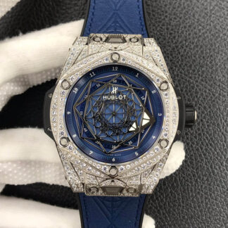 AAA Replica Hublot Big Bang WWF Factory Diamond Case Mens Watch