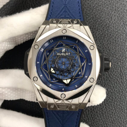 AAA Replica Hublot Big Bang 415.NX.7179.VR.MXM18 WWF Factory Blue Dial Mens Watch