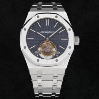 AAA Replica Audemars Piguet Royal Oak Tourbillon 26510ST.OO.1220ST.01 R8 Factory Dark Blue Dial Mens Watch