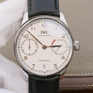 AAA Replica IWC Portugieser IW500704 ZF Factory Stainless Steel White Dial Mens Watch