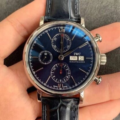 AAA Replica IWC Portofino IW391019 ZF Factory Dark Blue Dial Mens Watch