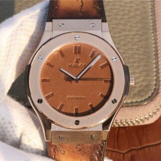 AAA Replica Hublot Classic Fusion 511.OX.0500.VR.BER16 TW Factory Orange Dial Mens Watch