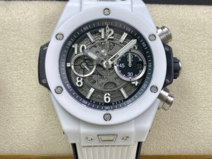 AAA Replica Hublot BIG BANG Unico 421.HX.1170.RX ZF Factory White Ceramic Case Mens Watch