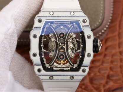 AAA Replica Richard Mille RM53-01 KV Factory White Dial Mens Watch