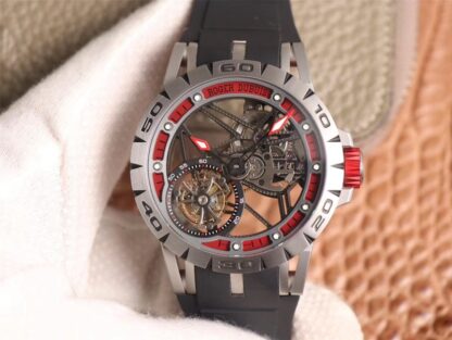 AAA Replica Roger Dubuis Excalibur Spidr (king series) RDDBEX0622 Tourbillon JB Factory Grey Case Mens Watch