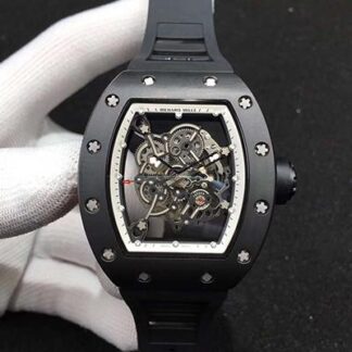 AAA Replica Richard Mille RM055 KV Factory Swiss ETA8215 Skeleton Dial Mens Watch