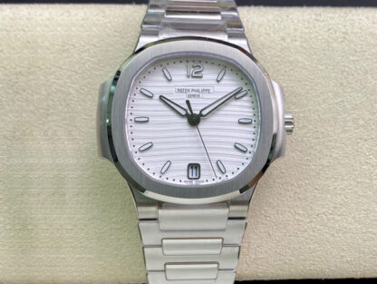 AAA Replica Patek Philippe Nautilus Ladies 7118/1A-010 3K Factory Stainless Steel Ladies Watch | aaareplicawatches.is