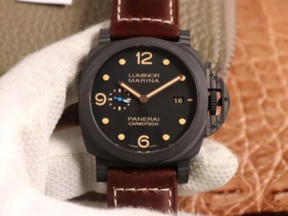 AAA Replica Panerai Luminor 1950 PAM00661 VS Factory Red Strap Mens Watch