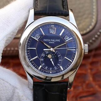 AAA Replica Patek Philippe Grand Complications 5205G-013 Swiss ETA324SQ Blue Dial Mens Watch