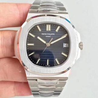 AAA Replica Patek Philippe Nautilus Jumbo 5711/1A-010 PF Factory Swiss ETA324 Blue Dial Mens Watch