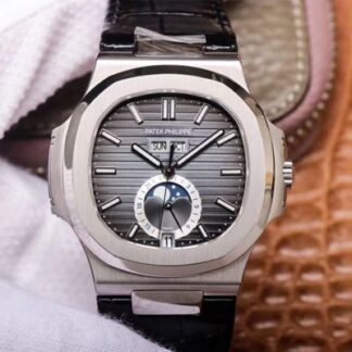 AAA Replica Patek Philippe Nautilus 5726A-001 PF Factory Grey Dial Mens Watch