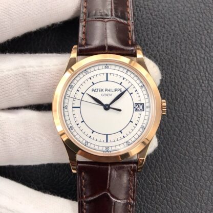 AAA Replica Patek Philippe Calatrava 5296R-001 ZF Factory White Dial Mens Watch