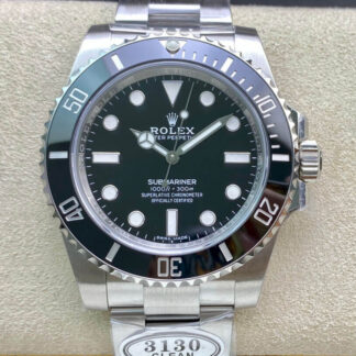 AAA Replica Rolex Submariner 114060-97200 Clean Factory V4 Black Bezel Mens Watch