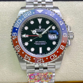 AAA Replica Rolex GMT Master II M126710BLRO-0001 Clean Factory Coke Ring Mens Watch